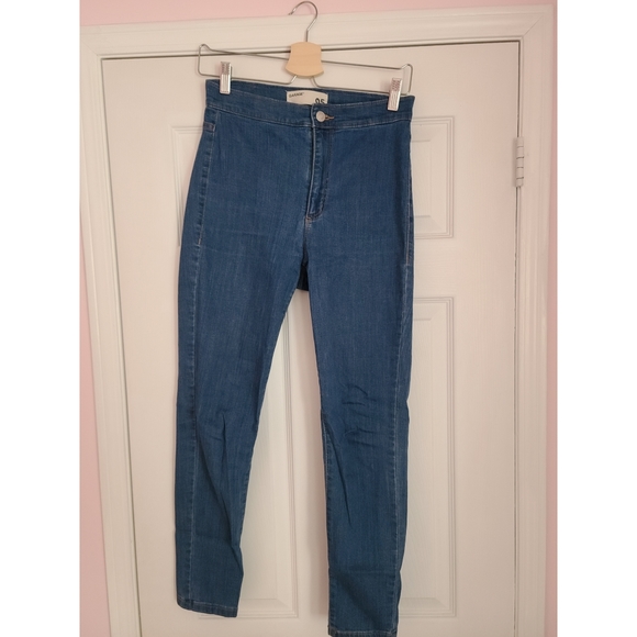 Garage Blue 70s Roller Jeggings - Picture 4 of 5